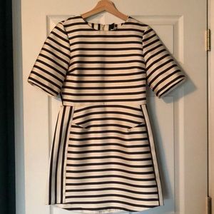 Striped Topshop dress